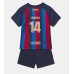 Billige Barcelona Memphis Depay #14 Hjemmetrøye Barn 2022-23 Kortermet (+ korte bukser)